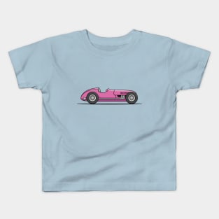 Classic Racing Car - Pink Kids T-Shirt